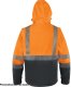 Delta Plus FAST BLUZA SOFTSHELL z poliestru i elastanu, 3 warstwy laminowane - pomarańczowy fluo-szary 5XL 4