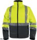 Delta Plus FAST BLUZA SOFTSHELL z poliestru i elastanu, 3 warstwy laminowane - pomarańczowy fluo-szary 2XL 1