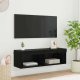 vidaXL Szafka pod telewizor Panama Czarny Dąb 100 x 30 x 30 cm 1