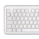 Klawiatura Hama KW-700 klawiatura Biuro RF Wireless QWERTZ Niemiecki srebrny, biały 5