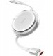 Kabel USB iOttie 100W Retractable USB-C Cable White 2-Pack 3