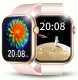 Smartwatch VESS SMARTWATCH ZEGAREK DAMSKI ZŁOTY WODOODPORNY SMS ROZMOWY PL MENU + 4 PASKI 12