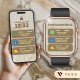 Smartwatch VESS SMARTWATCH ZEGAREK DAMSKI ZŁOTY WODOODPORNY SMS ROZMOWY PL MENU + 4 PASKI 14
