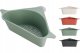 Koopman Cedzak durszlak narożny plastikowy na przyssawki 27,5x15x8,7cm 1szt 1