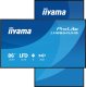 Monitor iiyama IIYAMA LH8664UHS-B3AG 218,44cm 86 cali 3840x2160 UHD IPS panel Haze 25 proc 500cd/m Landscape and Portrait Speakers 2x 10W 2x HDMI 1