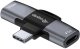Adapter USB Equip USB-C - USB-C x2 Szary  (133479) 1