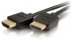 C2G 2ft 4K HDMI Cable - Ultra Flexible Cable with Low Profile Connectors - Kabel HDMI - HDMI męski zu HDMI męski - 61 cm - podwójna izolacja - czarny 5