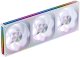 Wentylator Jonsbo Wentylatory ZA-420 White Reverse Blade PWM ARGB (3x140mm - 420mm) 1