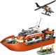 LEGO City Łódź ratunkowa i helikopter straży przybrzeżnej (60504) 7