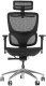 Fotel biurowy ERGONEW S1A czarny siatka STEMA 2