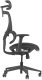 Fotel biurowy ERGONEW S1 czarny tkanina STEMA 5