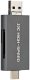 Czytnik JJC CR-UTC4AC Szary USB 3.1 1