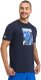 Arena KOSZULKA MĘSKA T-SHIRT SOLID COTTON NAVY VORTEX 006390/751 M 1