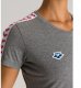 Arena KOSZULKA WOMEN'S T-SHIRT TEAM ICONS DARK GREY MELANGE WHITE RED 001225/524 L 2