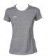 Arena KOSZULKA WOMEN'S T-SHIRT TEAM ICONS DARK GREY MELANGE WHITE RED 001225/524 L 6