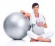 Aqua-Sport POWERSTRECH ANTIBURST PIŁKA GIMNASTYCZNA SZARY 75CM AS0075 5