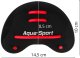 AQUA-SPORT WIOSEŁKA BLACKHAWK FINGER PADDLE BLACK AS002015 5