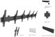 MultiBrackets MB WALLMOUNT PRO MBW3U TILT Czarny 6