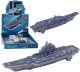 LeanToys Lotniskowiec Militarny Wojskowy Napęd Światła Dźwięki 24 cm 1