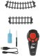 LeanToys Kolejka Elektryczna Pociąg Klasyczny RC Światła Dźwięki Dym 206 cm 24 el. 4