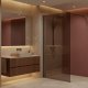 Rea Kabina prysznicowa Walk-In Flexi Brown / Tytan 140 4