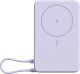 Powerbank Xiaomi Magnetic 10000mAh Fioletowy z podstawką 1