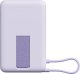 Powerbank Xiaomi Magnetic 10000mAh Fioletowy z podstawką 2