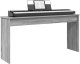 vidaXL Stojak na keyboard Szary Sonoma 130 x 32 x 64 cm 3