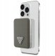 Powerbank indukcyjny Guess Grained       Triangle 5000mAh 15W USB-C MagSafe brązowy 1