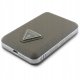 Powerbank indukcyjny Guess Grained       Triangle 5000mAh 15W USB-C MagSafe brązowy 4
