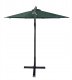PARASOL OGRODOWY DUŻY SOLIDNY SKŁADANY 3 M Z WYSIĘGNIKIEM REGULACJA XXXL 3