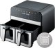 FRYTKOWNICA BEZTŁUSZCZOWA PODWÓJNA AIR FRYER DWUKOMOROWA Ceramiczna WEBBER 4
