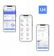 Waga łazienkowa Webber Waga Łazienkowa Analityczna 57 Parametrów Apple Health, Google Fit, WIFI 5