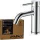 Bateria umywalkowa Avapax Kseno stojąca chrom (ABKS111111) 1