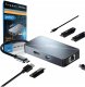 HUB USB-C 3*USB-A + USB-C PowerDelivery + RJ45 + HDMI 1