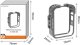 ALUMINIOWA OBUDOWA RAMA KLATKA WIELOFUNKCYJNA OCHRONNA DO KAMERY DJI OSMO 360 13
