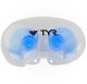 TYR ZATYCZKI DO USZU MOLDED EAR PLUG LONG LASTING SILICONE BLUE LEARS 420 2