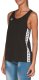 Arena KOSZULKA WOMAN TANK TOP TEAM ICONS BLACK-WHITE-BLACK ROZMIAR XS 001782501 6