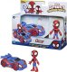 Zestaw HASBRO: Figurka SPIDEY SPIDERMAN + pojazd Web-Crawler Ruchome elementy 1
