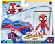 Zestaw HASBRO: Figurka SPIDEY SPIDERMAN + pojazd Web-Crawler Ruchome elementy 10