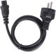 Manhattan kabel zasilające Czarny 3 m CEE7/7 IEC C5 5