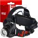 Latarka czołowa akumulatorowa t6 3600mah (batt) amio-04664 6