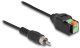 Adapter AV Delock Kabel Cinch do terminala adapter 15 cm 1