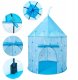 Namiot zamek pałac gwiazdki serduszka okrągły z podłogą dla dzieci 600-31 5