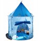 Namiot zamek pałac gwiazdki serduszka okrągły z podłogą dla dzieci 600-31 7