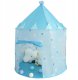 Namiot zamek pałac gwiazdki serduszka okrągły z podłogą dla dzieci 600-31 8