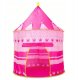 LUXMA Namiot w kształcie zamku z podłogą 135cm różowy dla dzieci 600-28 2