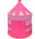 LUXMA Namiot w kształcie zamku z podłogą 135cm różowy dla dzieci 600-28 6