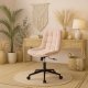 Krzesło biurowe Songmics Comfi Różowe 3