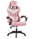 Fotel kontrast KG109 Różowo-biały (KONT_5907368782942) 1